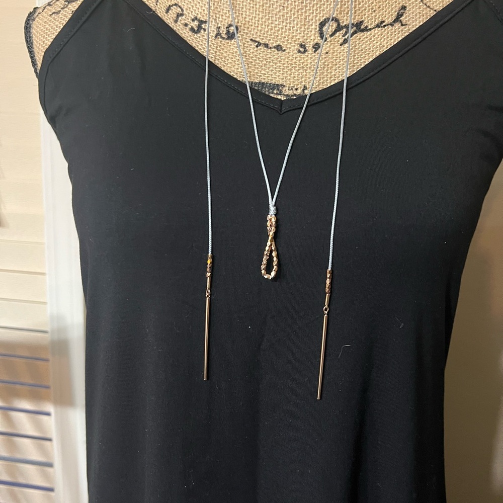 Premier Designs Gold and Silver Necklace Minimalist Style